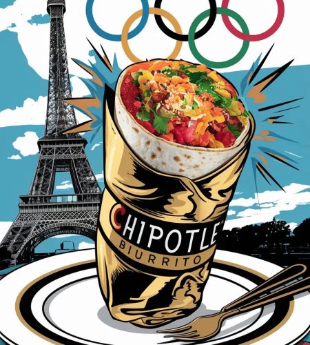 Chipotle Célèbre les JO de Paris 2024 avec ses Burritos Dorés