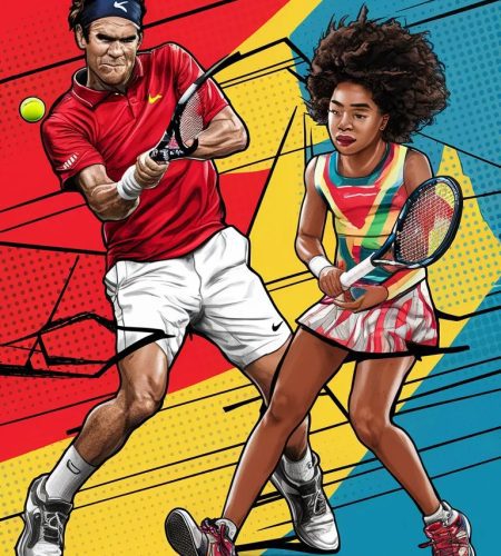 Roger Federer et Zendaya S’Affrontent Dans un Match de « Air Tennis »