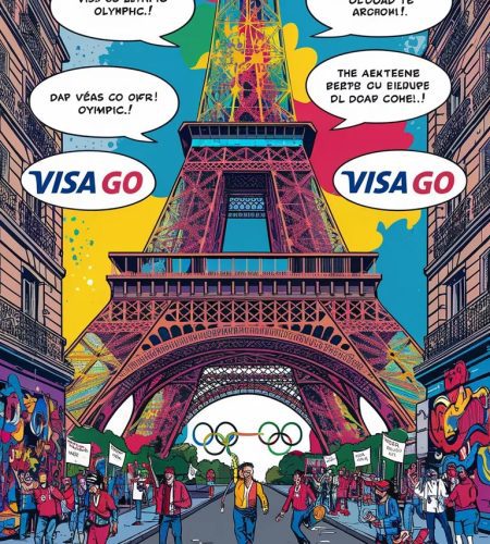 visa go fait briller paris et lart urbain pendant les jo 2024