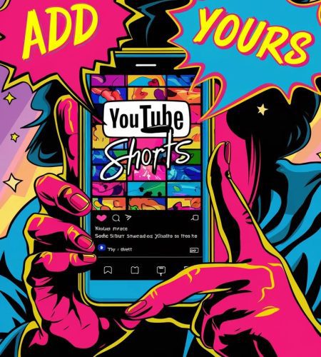 YouTube Teste le Sticker « Ajouter le Vôtre » pour les Shorts