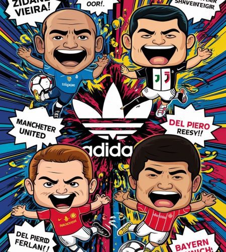 Adidas Réunit Cinq Légendes Du Football Pour Ses Nouveaux Maillots Third