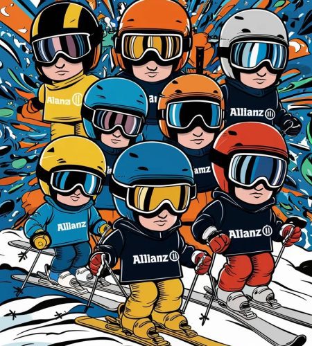 allianz france sassocie a des influenceurs pour promouvoir la securite au ski