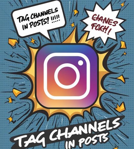 instagram integre loption de tagguer un channel en publiant un post