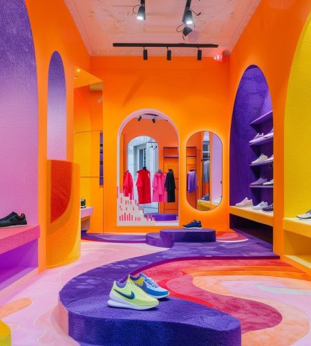 jacquemus et nike font equipe pour une salle de sport immersive