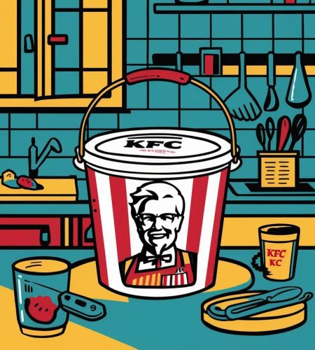 kfc innove avec un bucket reutilisable en thailande