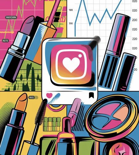 marche des cosmetiques 2024 gagnants et perdants sur instagram