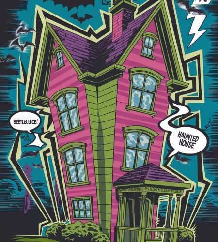 airbnb rend hommage au film beetlejuice avec une maison hantee