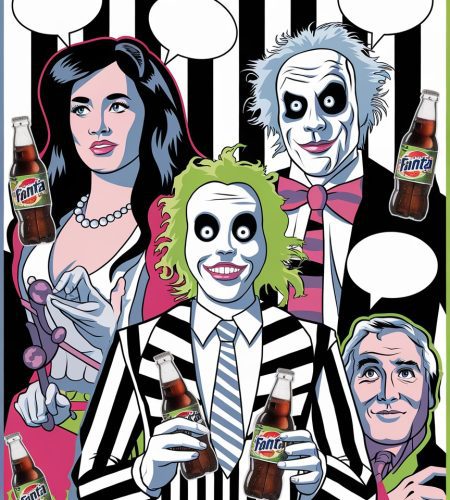 Fanta et Beetlejuice Collaborent Pour Halloween 2024