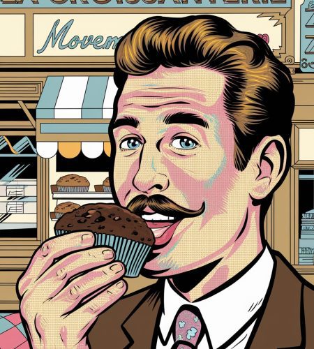 La Croissanterie Porte Fièrement la Moustache pour Movember