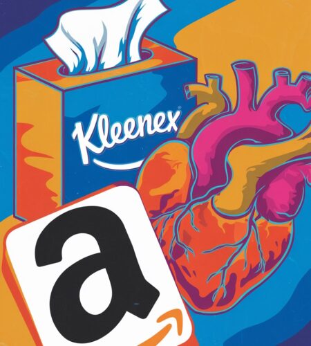 kleenex et amazon sassocient pour secher vos larmes de rupture