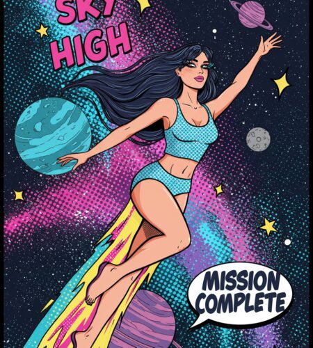 decollage creatif mission sky high de maybelline ny