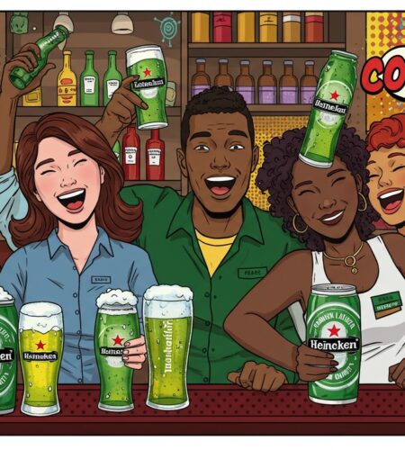 heineken celebre la diversite des bars en campagne