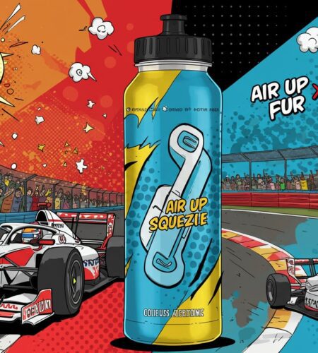 gourde air up x squeezie marketing gp explorer 2025