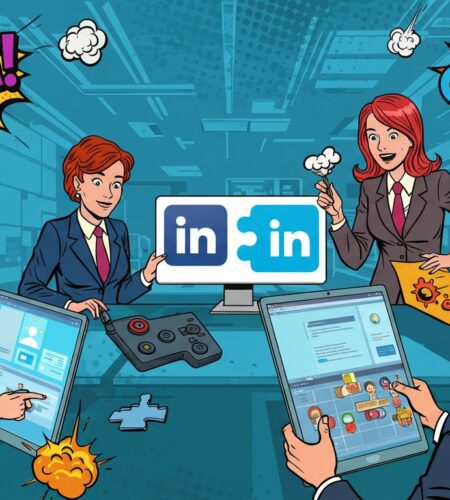 linkedin revolutionne le networking avec des jeux