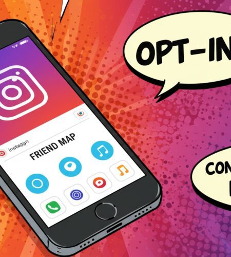 instagram partage de localisation optionnel explique