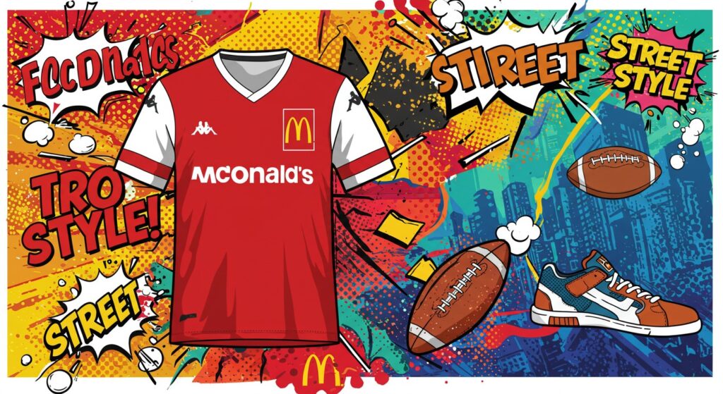 McDonald’s et Kappa lancent FC McDonald’s, une collection
