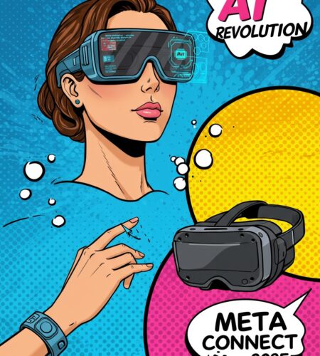 meta connect 2025 nouveaux lunettes ia et vr