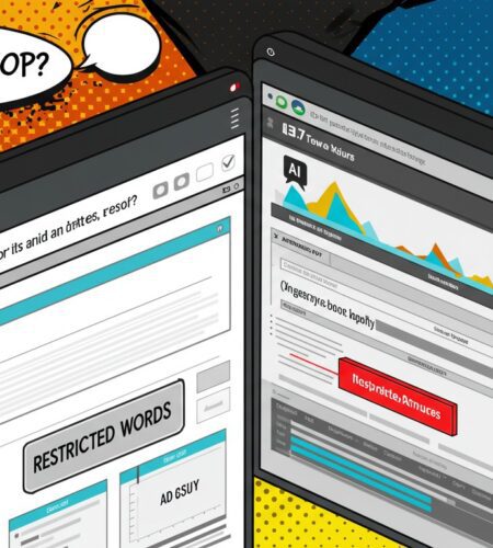 meta exclure des mots des pubs ia