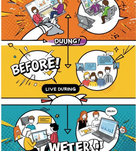 Stratégie Contenu Webinar Avant Pendant Après