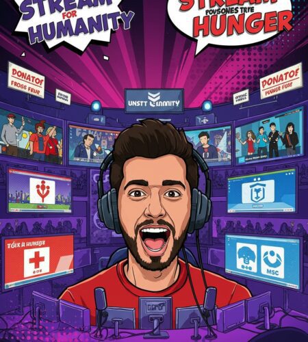 stream for humanity gaming solidaire