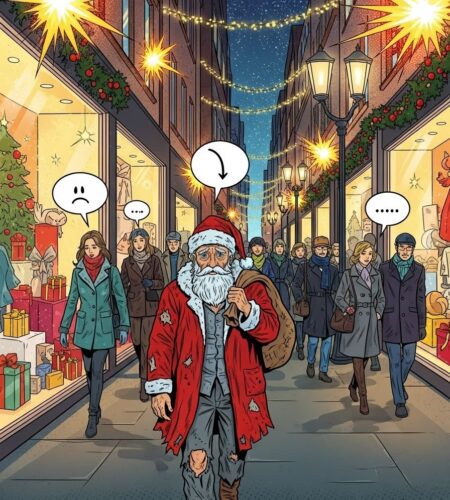 campagne noel a la rue un choc publicitaire