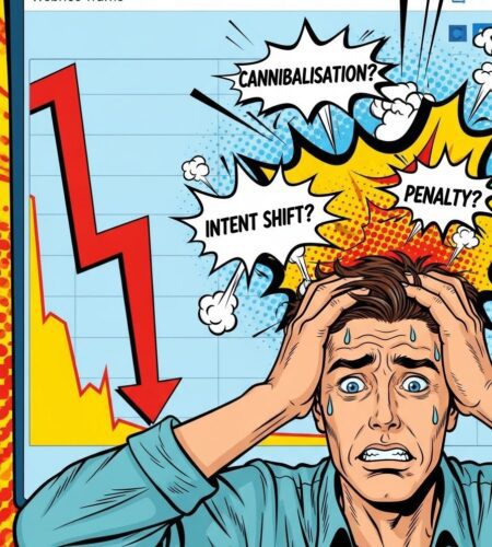 chute seo 3 etapes pour diagnostiquer vraiment