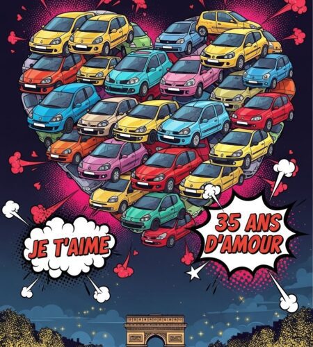 renault clio cliorama le coup de foudre marketing