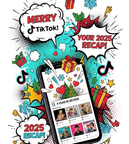 tiktok lance animations festives et bilan 2025