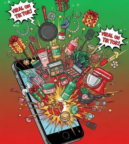 tiktok lance son guide cadeaux de noel 2025