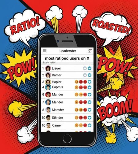 x lance un outil pour voir les utilisateurs les plus ratioed