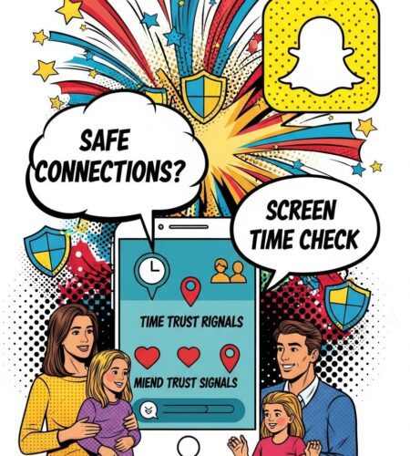 snapchat renforce family center pour parents