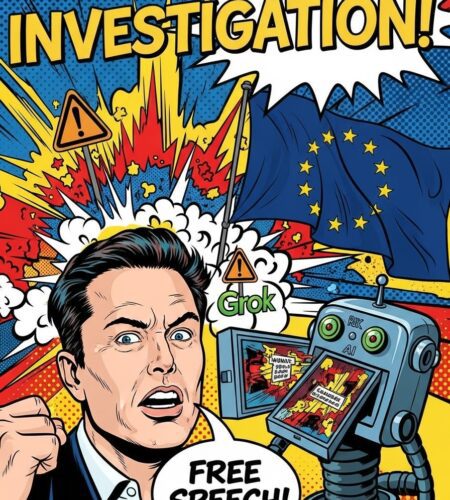 ue lance une enquete sur x pour les images generees par grok