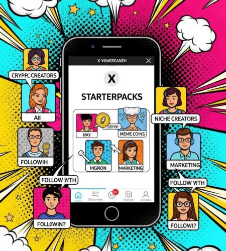 x lance les starterpacks pour decouvrir les meilleurs createurs