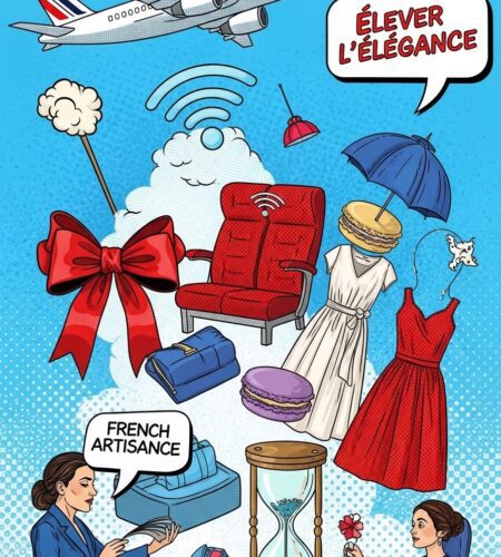 air france revolutionne son image avec lelegance francaise