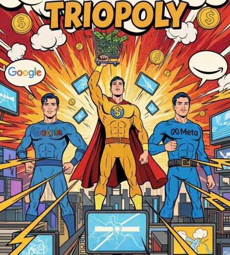 du duopole au triopole lascension damazon en publicite