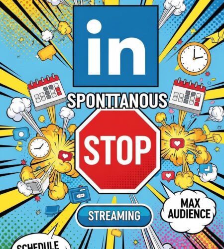 linkedin supprime les lives spontanes impact sur le marketing