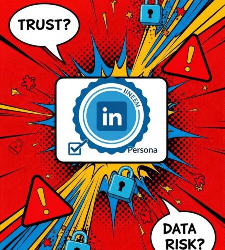 LinkedIn Vérification : Risques avec Persona Menacent la Confiance