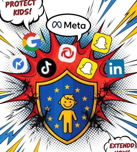 plateformes sociales alertent lue sur la protection des enfants