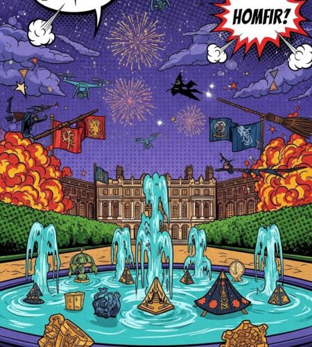 versailles x harry potter magie pour les 25 ans