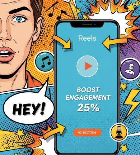 voix humaine et visage boostent les reels