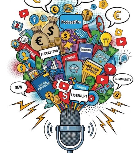 12 facons de monetiser un podcast