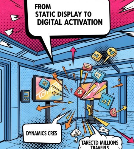 dooh programmatique activation digitale dans les transports