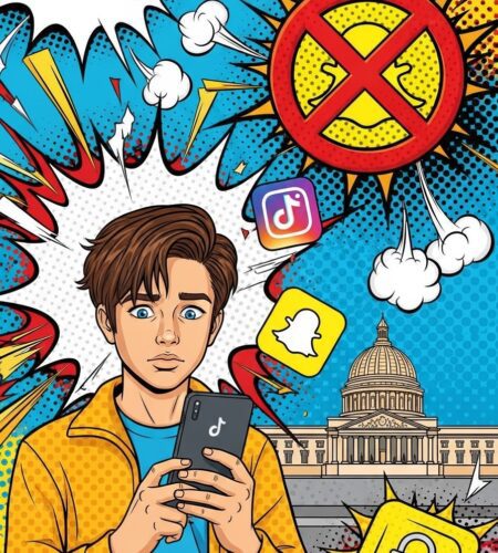 interdiction reseaux sociaux moins 15 ans senat et defis