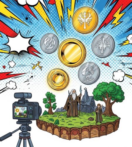 la monnaie de paris lance le seigneur des anneaux en pieces de collection