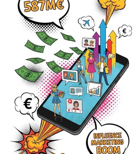Marketing d&rsquo;Influence : 587 M€ Investis en 2025