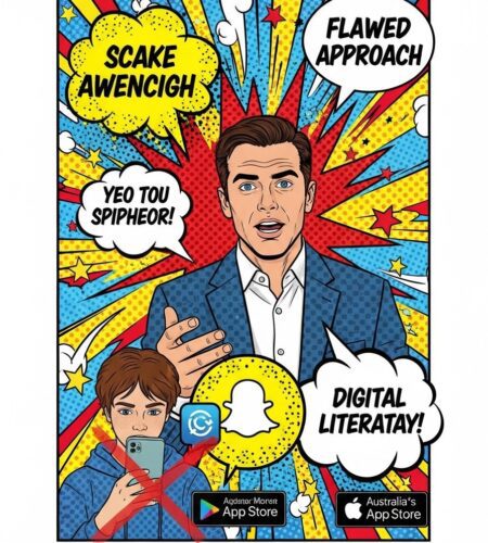 snapchat critique la ban australienne sur les reseaux sociaux pour adolescents