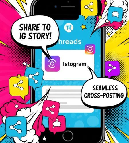 threads simplifie le partage vers instagram stories
