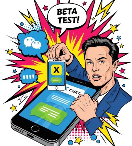 x chat beta x separe ses messages en application dediee