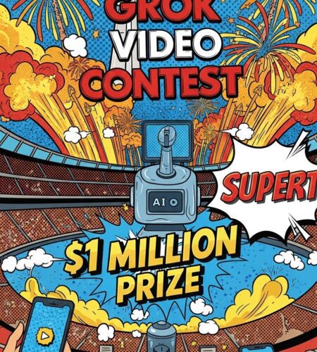 x lance un concours video grok pour le super bowl