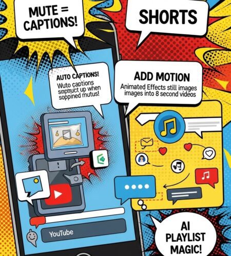 youtube ajoute captions auto et ia pour shorts